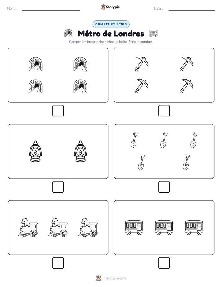 Compter & Écrire