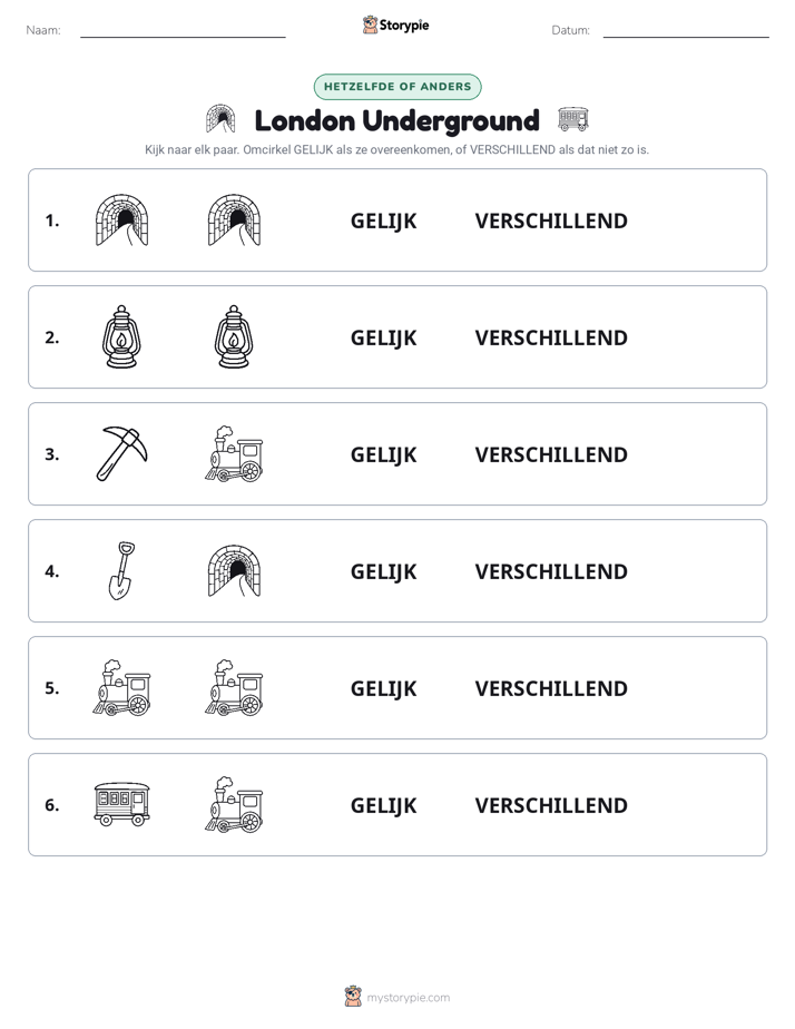 Zelfde of Verschillend