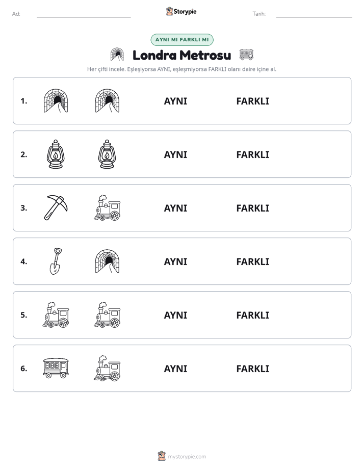 Aynı mı Farklı mı