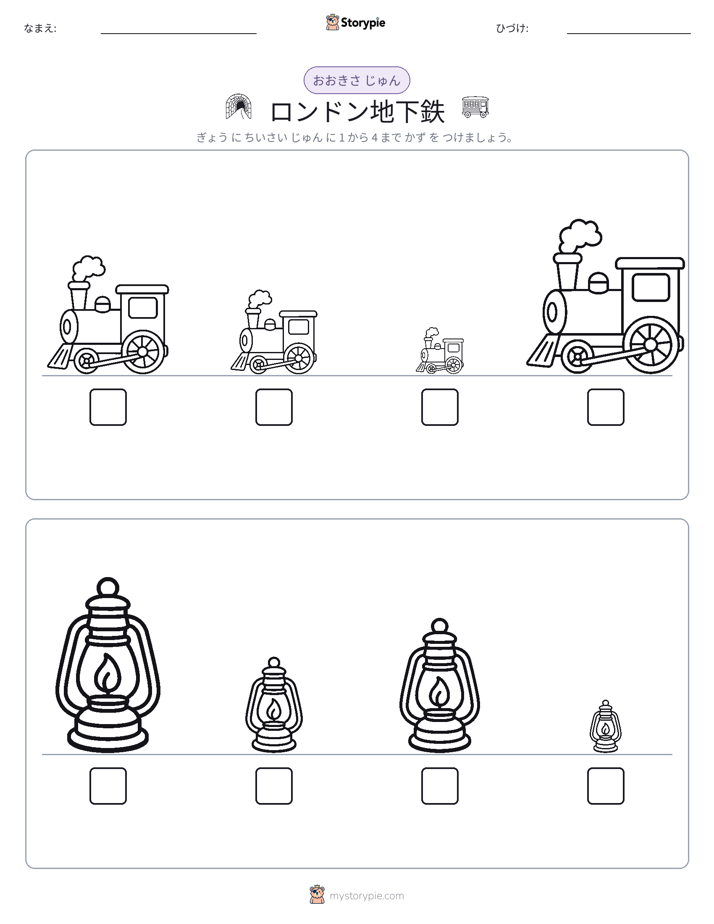 サイズ順