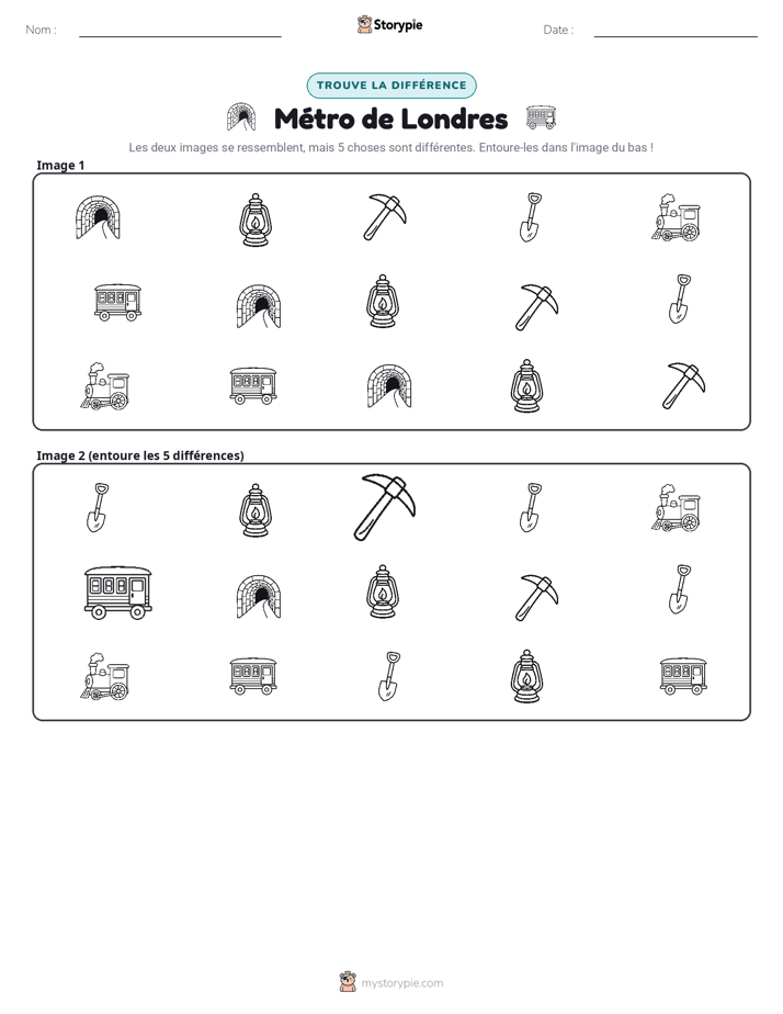 Trouvez les Différences