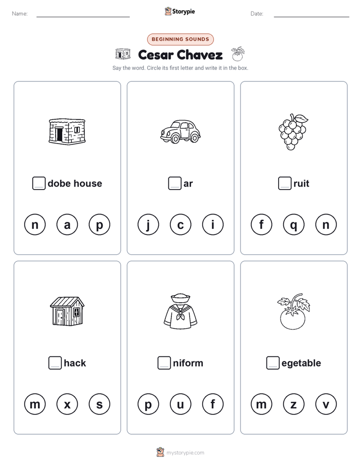 Beginning Sounds