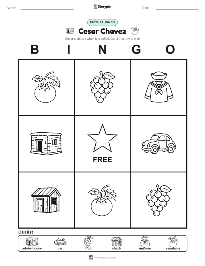 Picture Bingo
