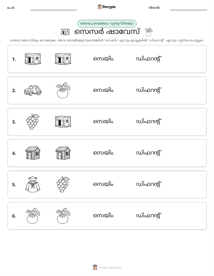ഒന്നോ വ്യത്യാസമോ