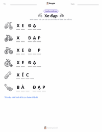 Xem trước tài liệu in sẵn Xe đạp