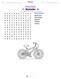 Anteprima della scheda stampabile di Bicicletta