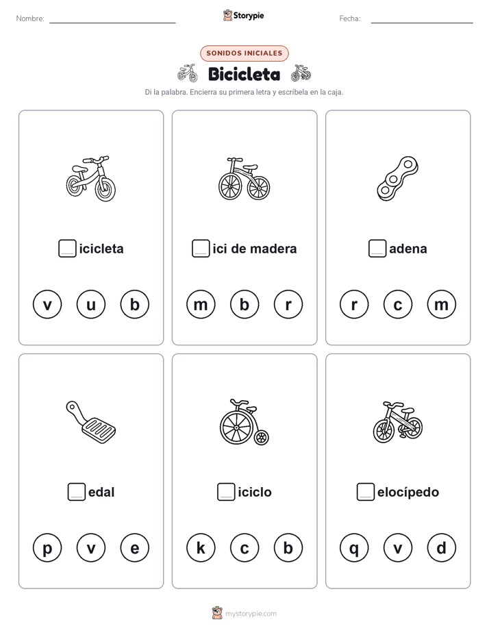 Sonidos Iniciales