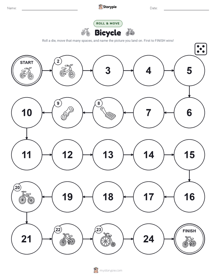 Roll & Move Game