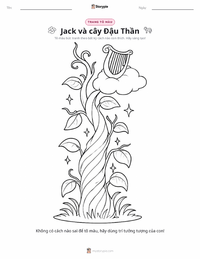 Xem trước tài liệu in sẵn Jack và Cây đậu thần - Tiếng Anh