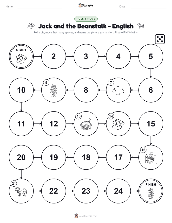 Roll & Move Game
