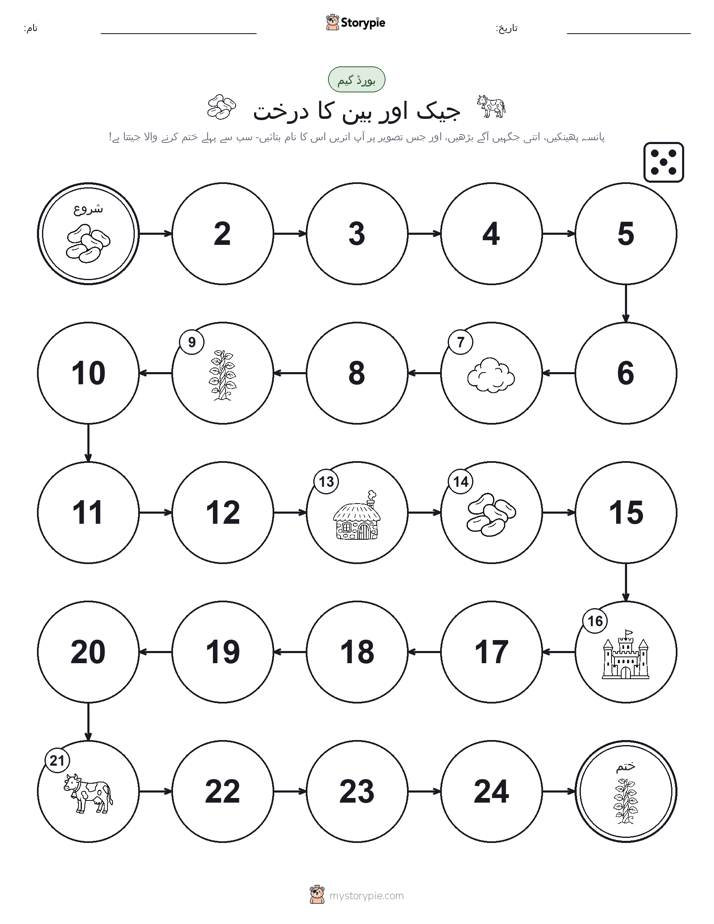 رول اور منتقل کریں کھیل