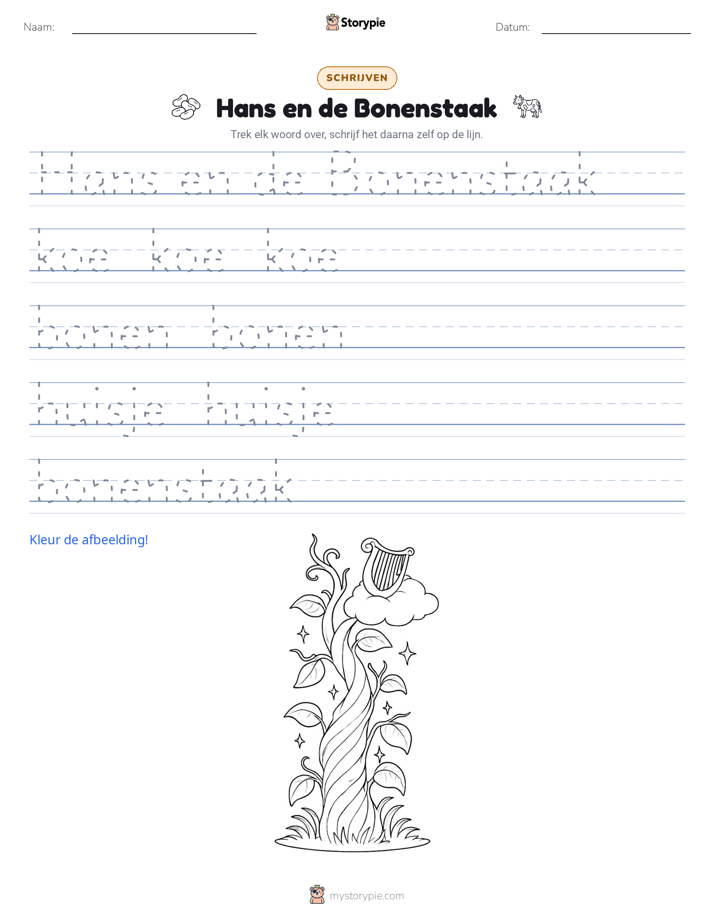 Schrijf Oefening