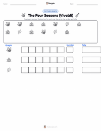 The Four Seasons (Vivaldi) printable worksheet preview