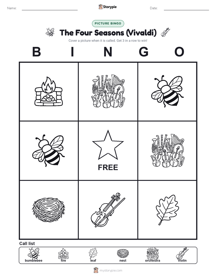 Picture Bingo