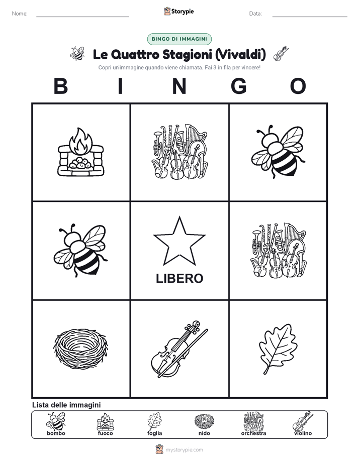 Bingo delle Immagini