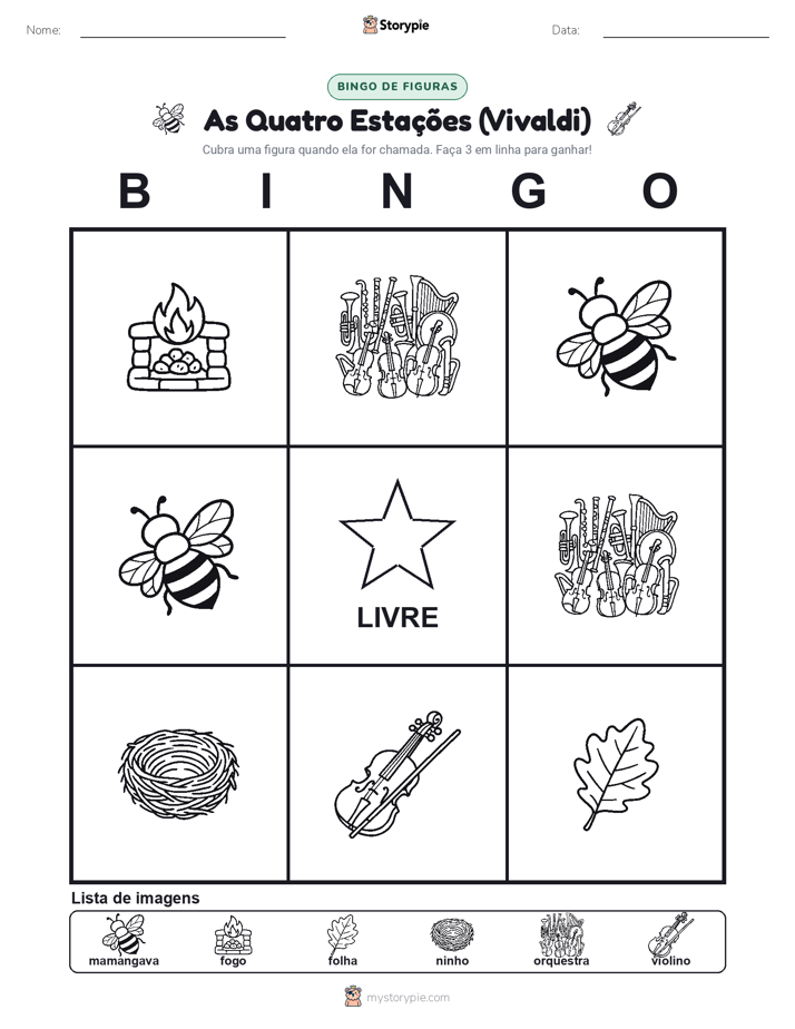 Bingo de Imagens