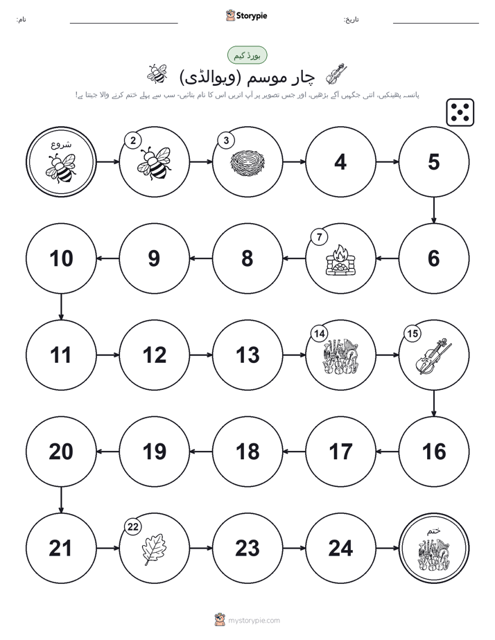 رول اور منتقل کریں کھیل