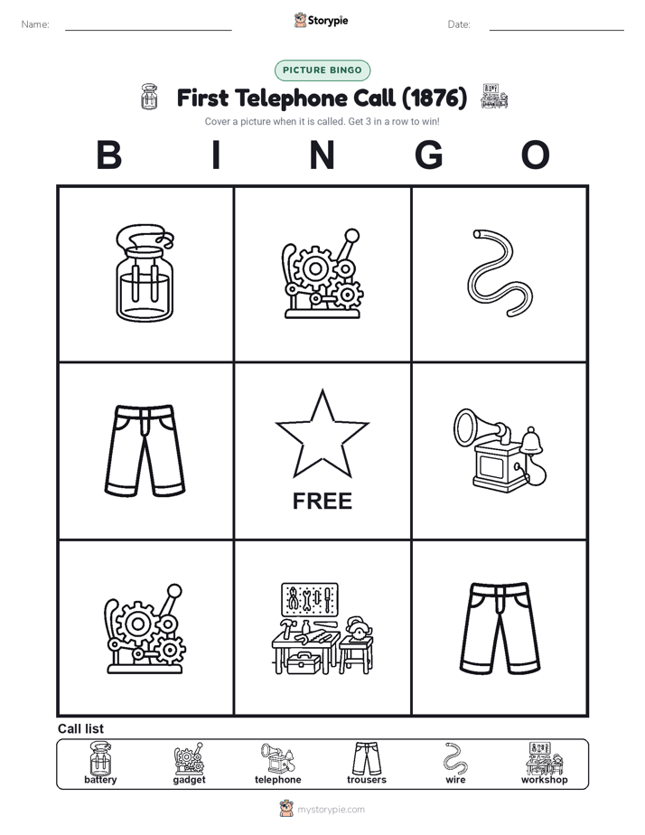 Picture Bingo