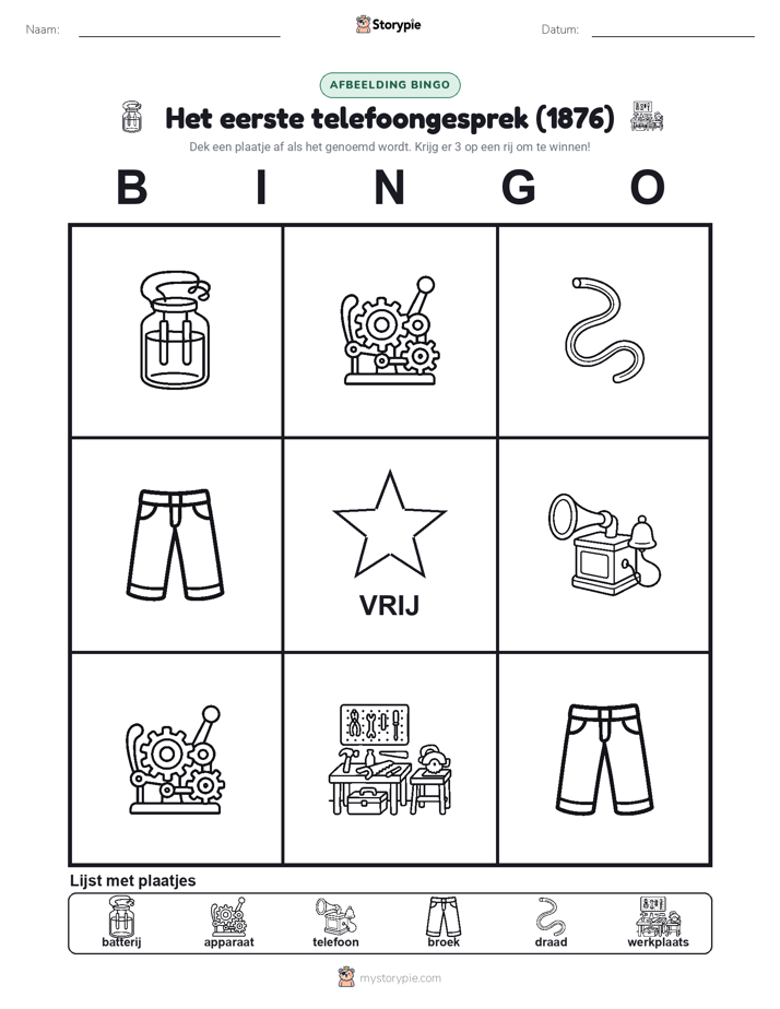 Afbeelding Bingo