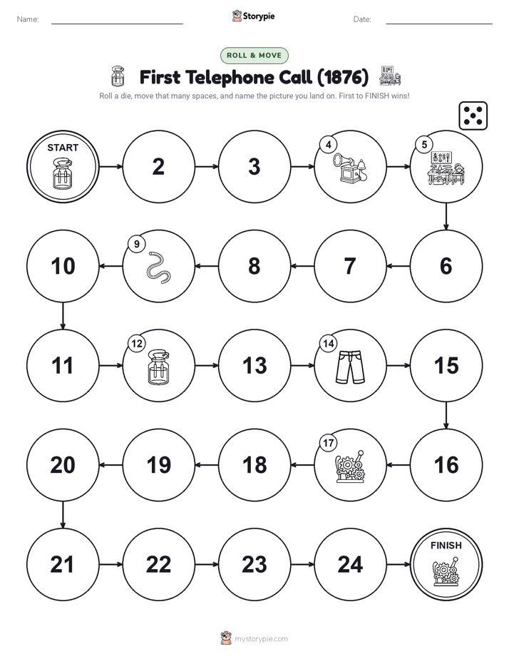 Roll & Move Game