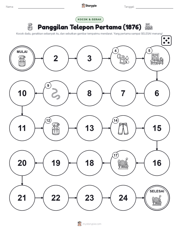 Permainan Gulung & Pindah