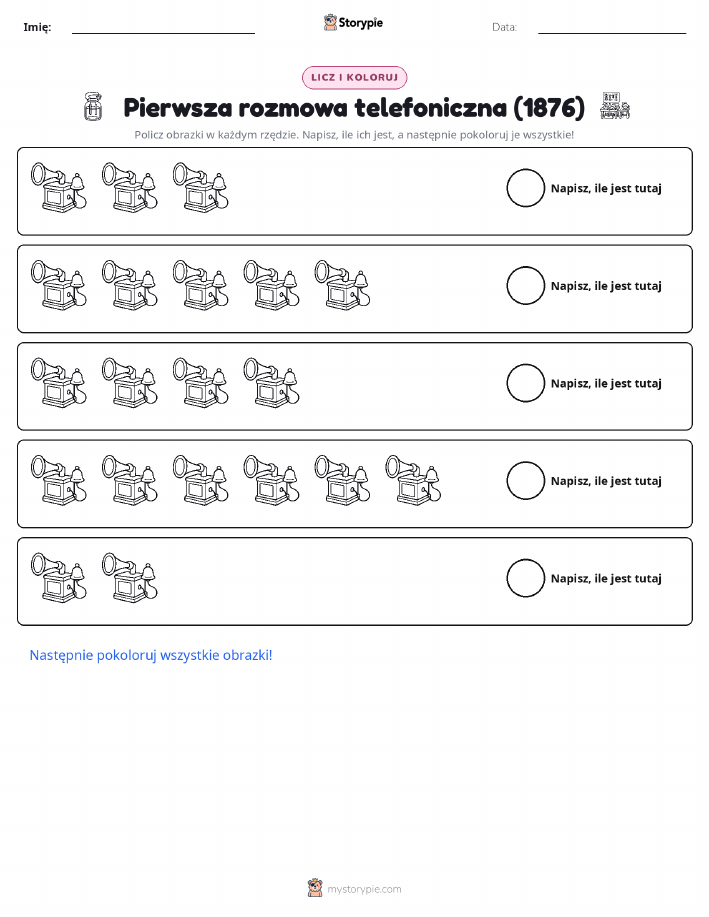 Liczenie i Kolorowanie