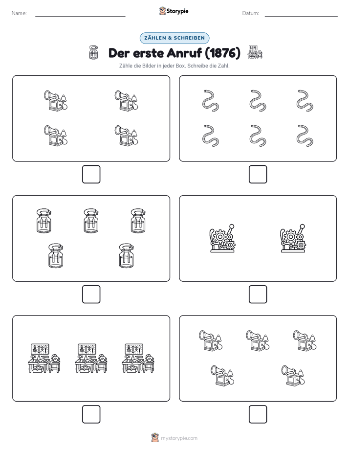 Zählen & Schreiben
