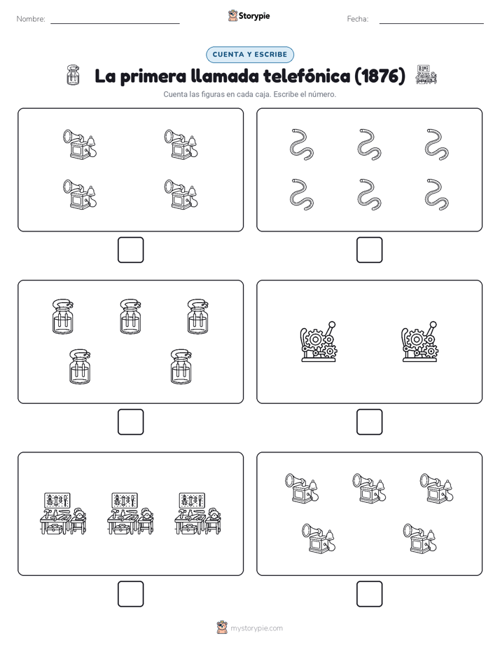 Cuenta y Escribe