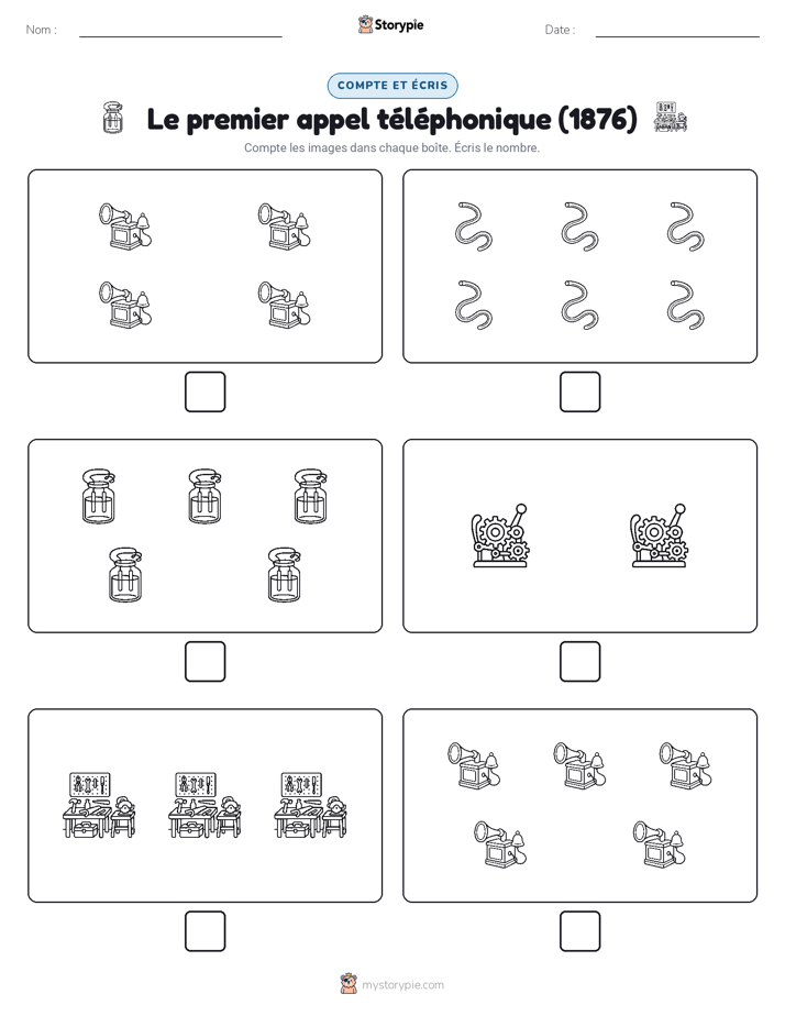 Compter & Écrire