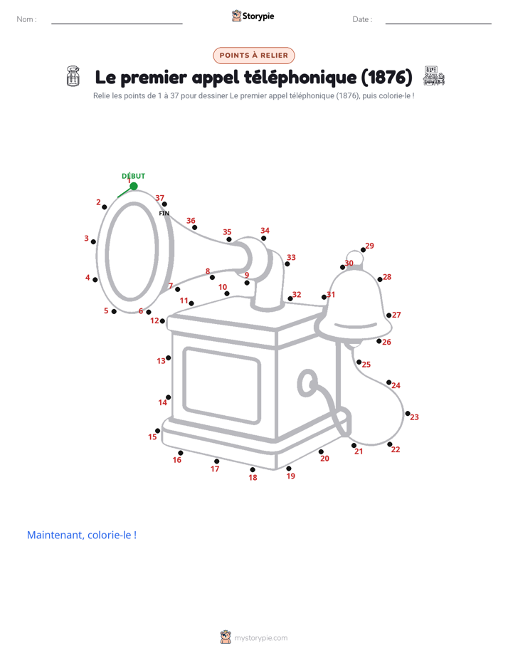Relie les points
