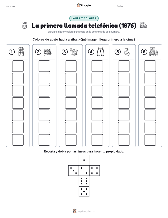 Rueda y Colorea