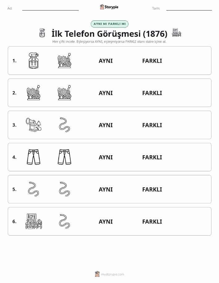Aynı mı Farklı mı