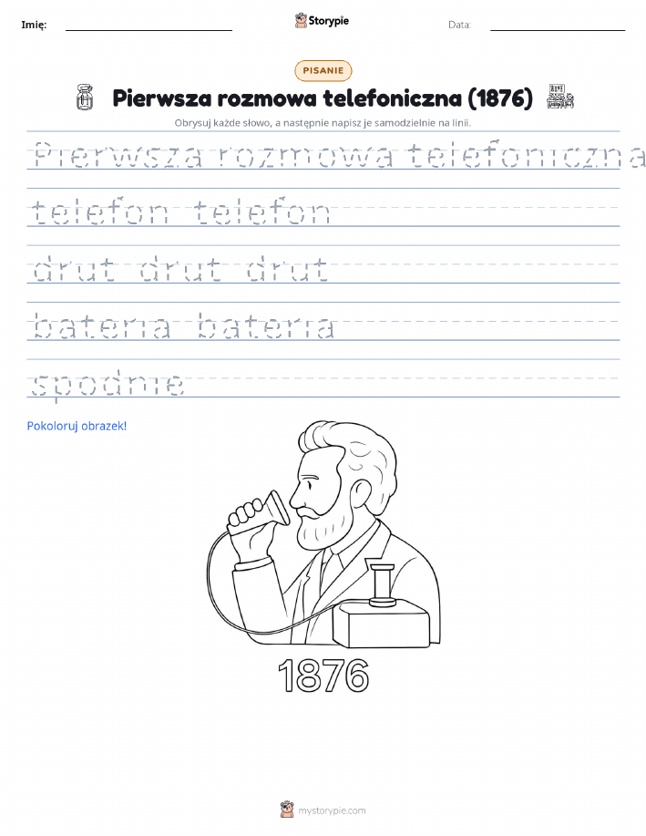 Ćwiczenie Pisania