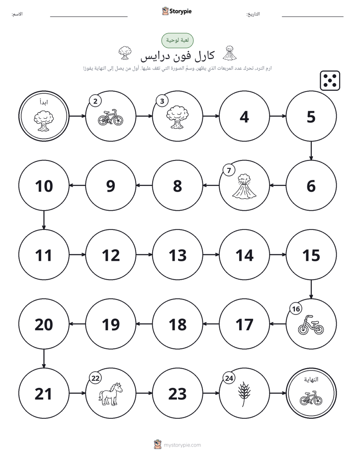 لعبة لف و تحرك