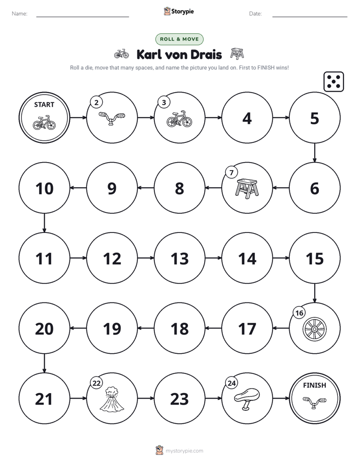 Roll & Move Game