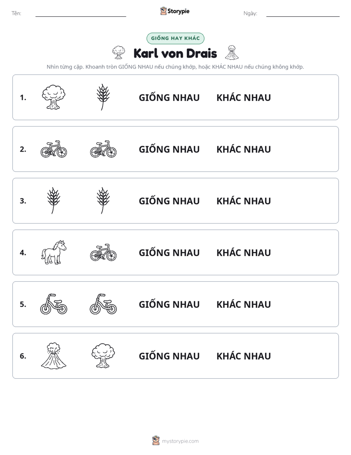 Giống Hay Khác