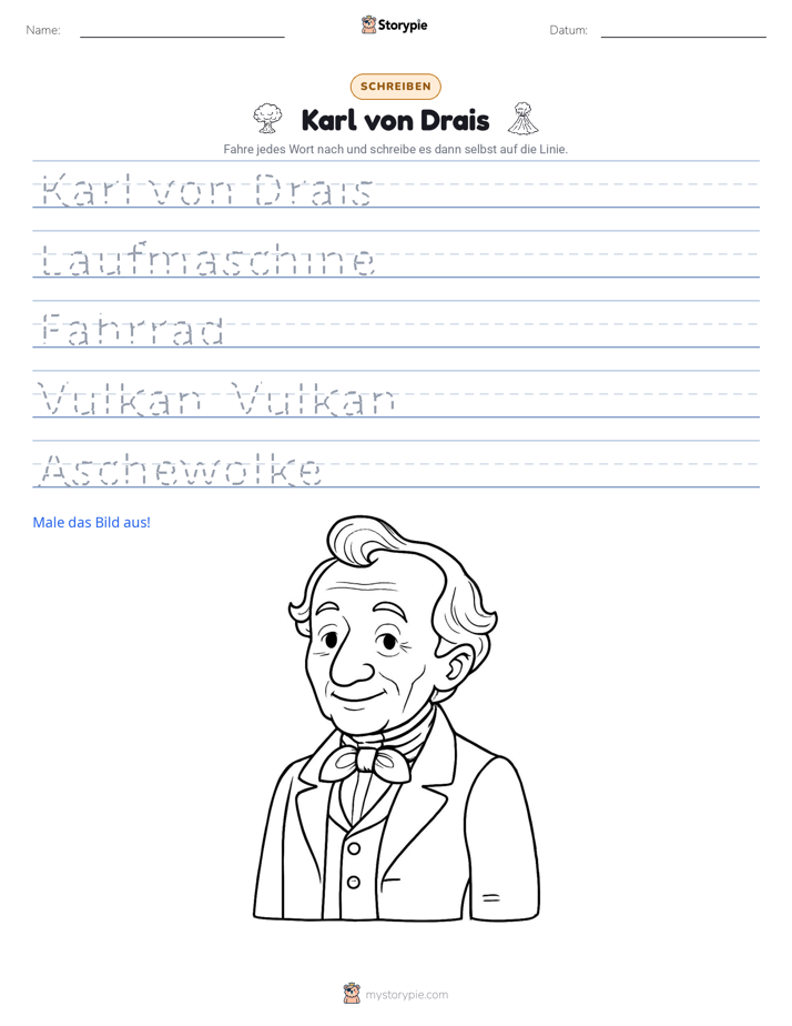 Schreibübung