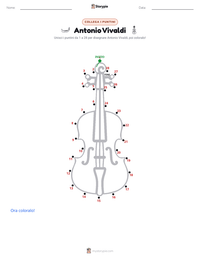 Anteprima della scheda stampabile di Antonio Vivaldi