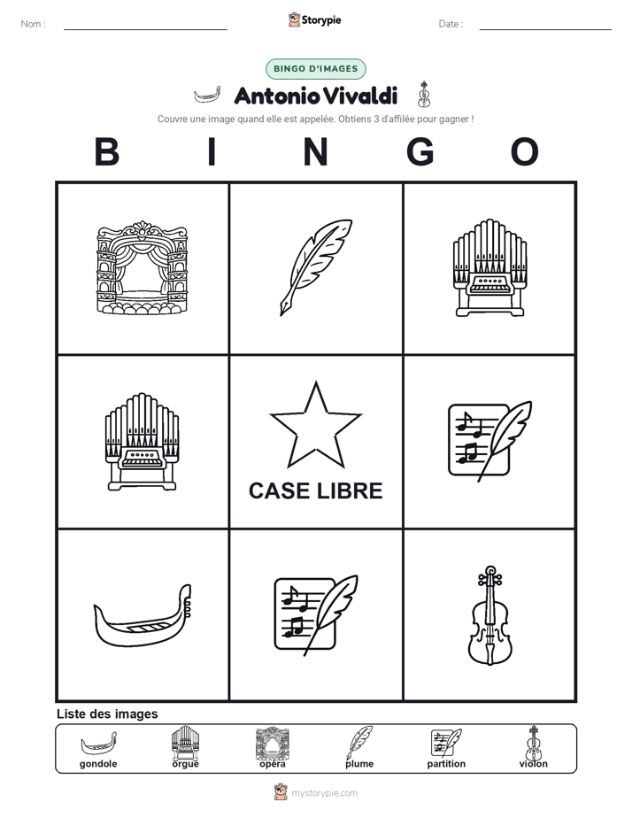 Bingo d'Images
