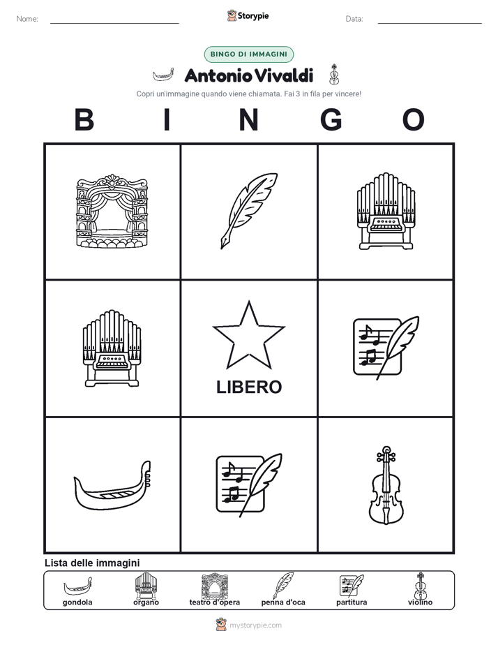 Bingo delle Immagini