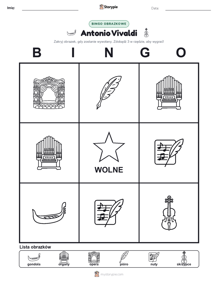 Bingo obrazkowe
