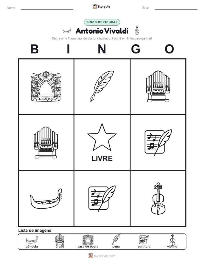 Bingo de Imagens