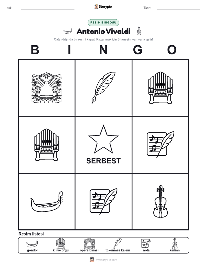 Resim Bingo