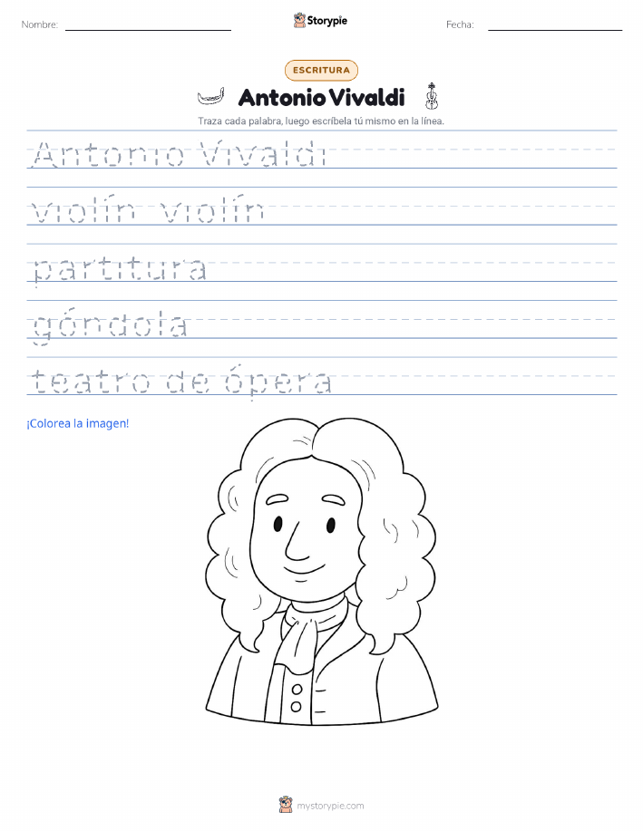 Práctica de Escritura