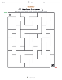 Anteprima della scheda stampabile di Periodo Barocco