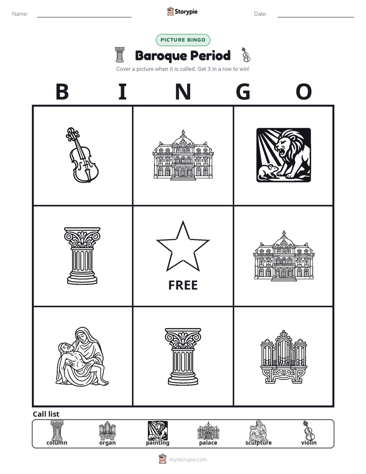 Picture Bingo