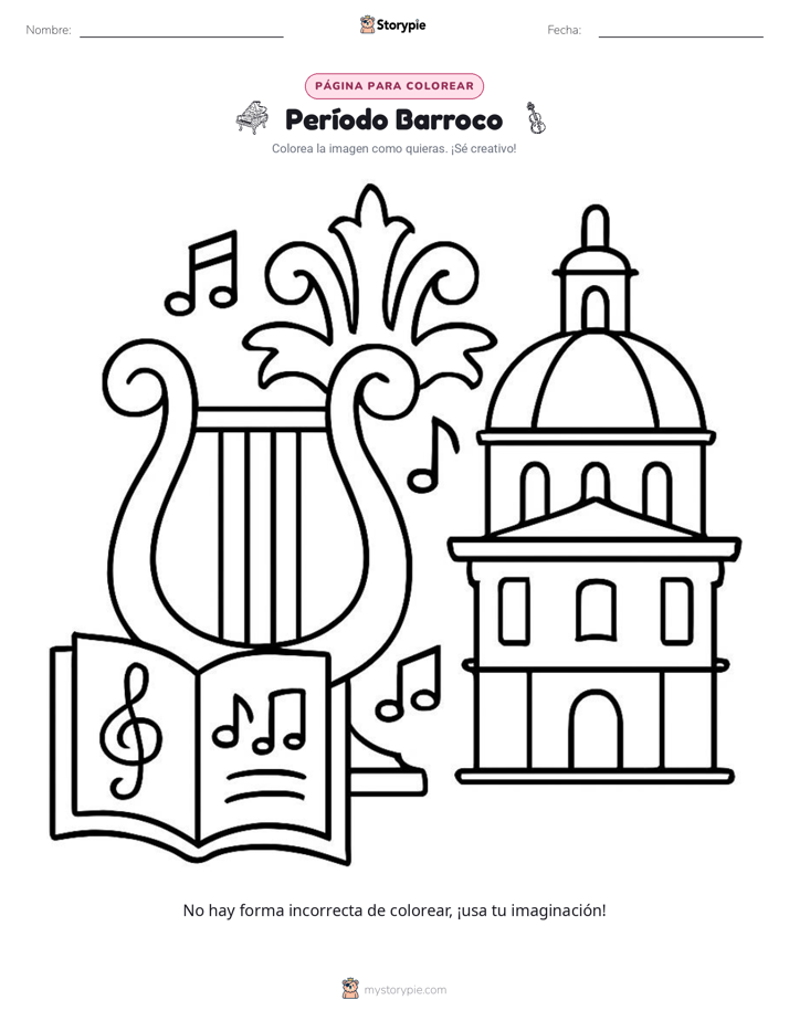 Página para Colorear