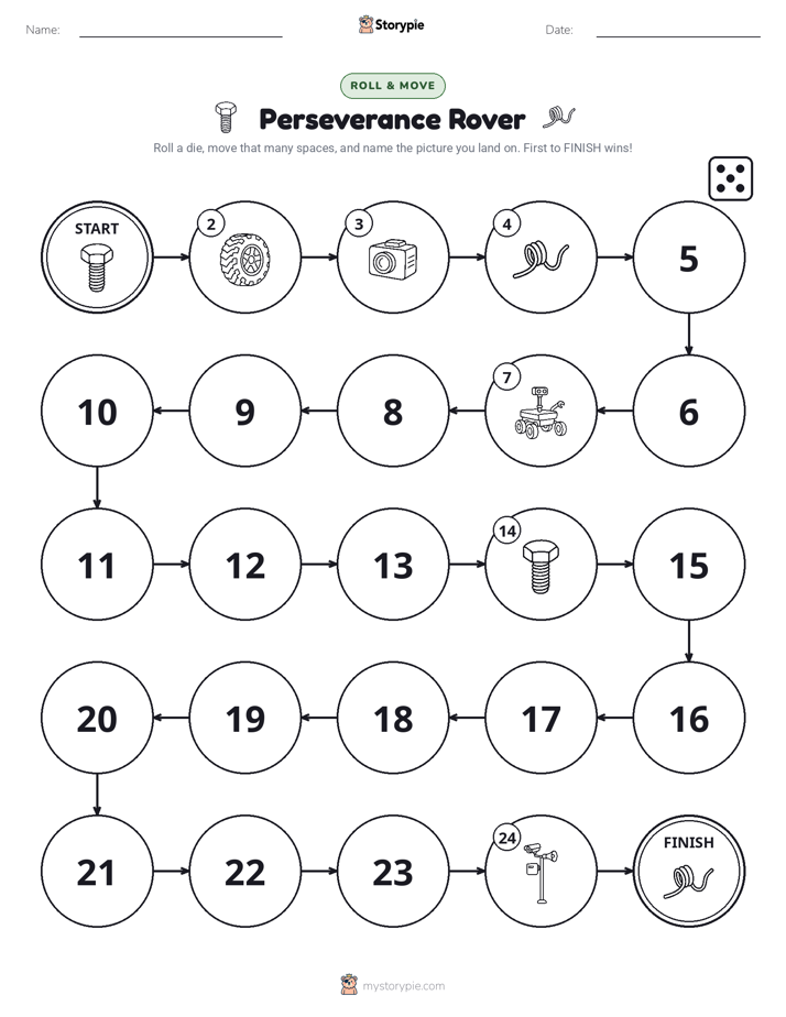 Roll & Move Game