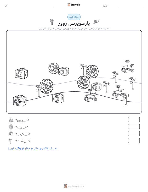 گنتی کا منظر