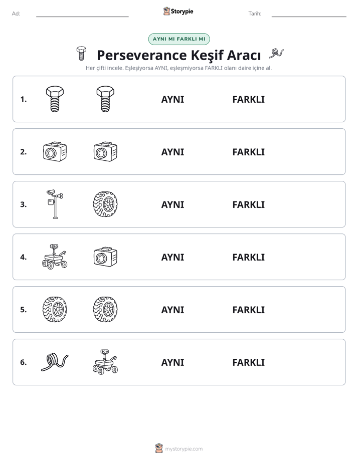 Aynı mı Farklı mı